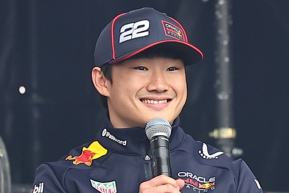 レッドブルでの４戦目マイアミGPに臨む角田。写真：梅月智史（THE DIGEST写真部）
