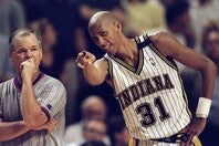 稀代のシューターにしてトラッシュトーカーのミラーが、自身の流儀を語った。(C)Getty Images