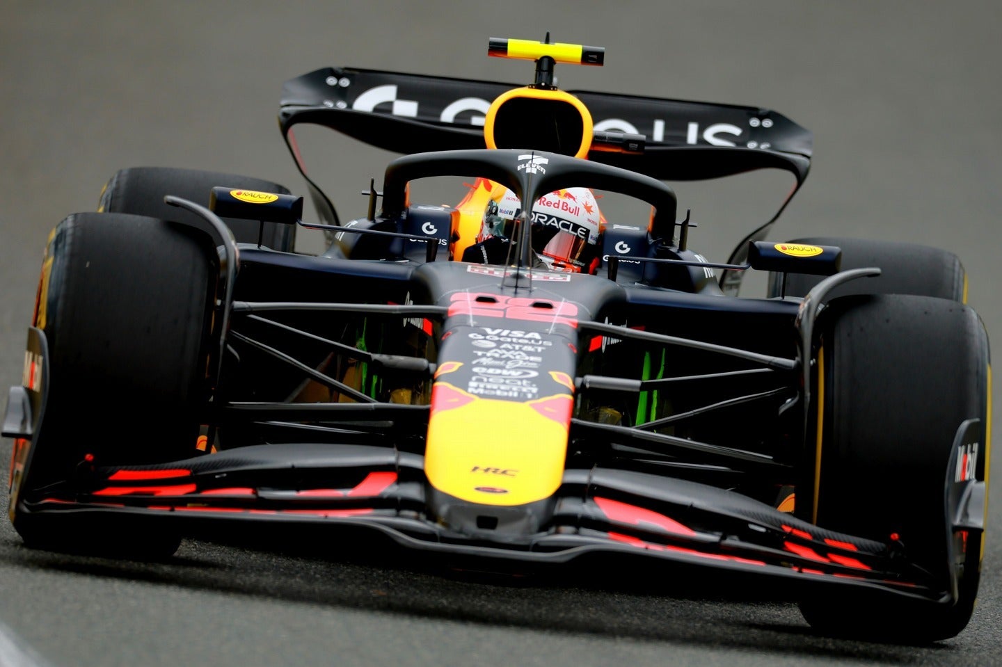 マイアミGP唯一のフリー走行で８番手タイムを記録した角田。(C) Getty Images