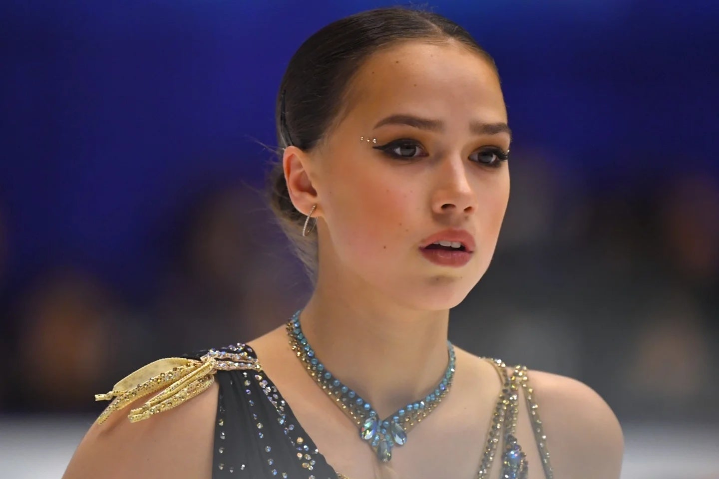 ザギトワが驚きのペア練習動画をアップした。(C)Getty Images