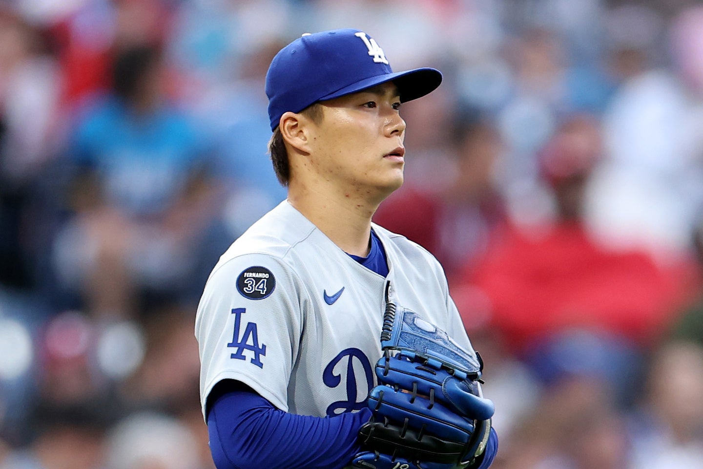 今季４勝目（２敗）を挙げたドジャースの山本由伸。(C)Getty Images