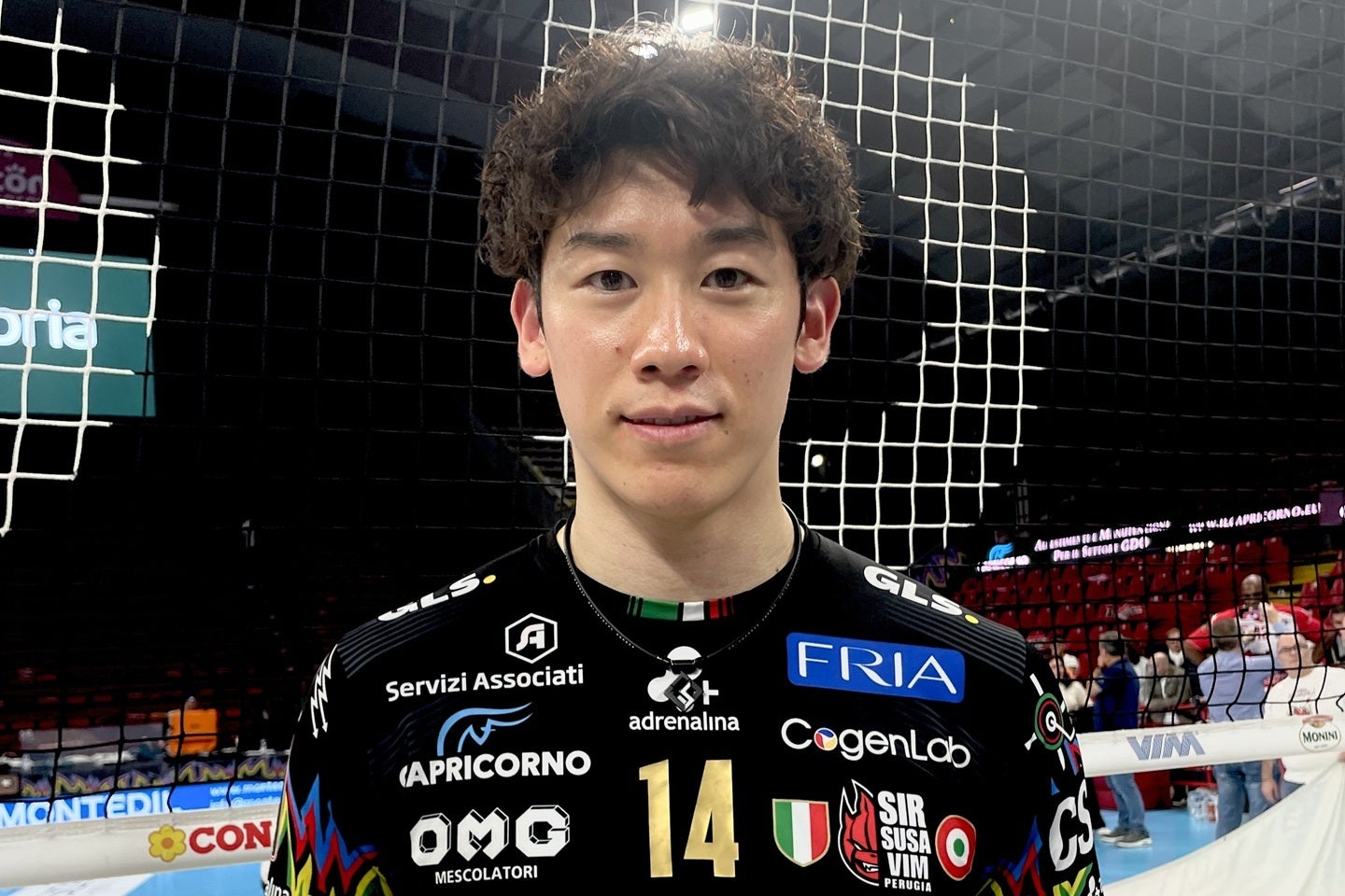 石川を擁するペルージャは３位決定戦の初戦を勝利。来季のCL出場権獲得へあと１勝とした。写真：佳子S.バディアーリ