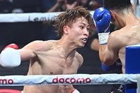現地５月４日に米ラスベガスでカルデナスと対戦する井上。写真：金子拓弥（THE DIGEST写真部）