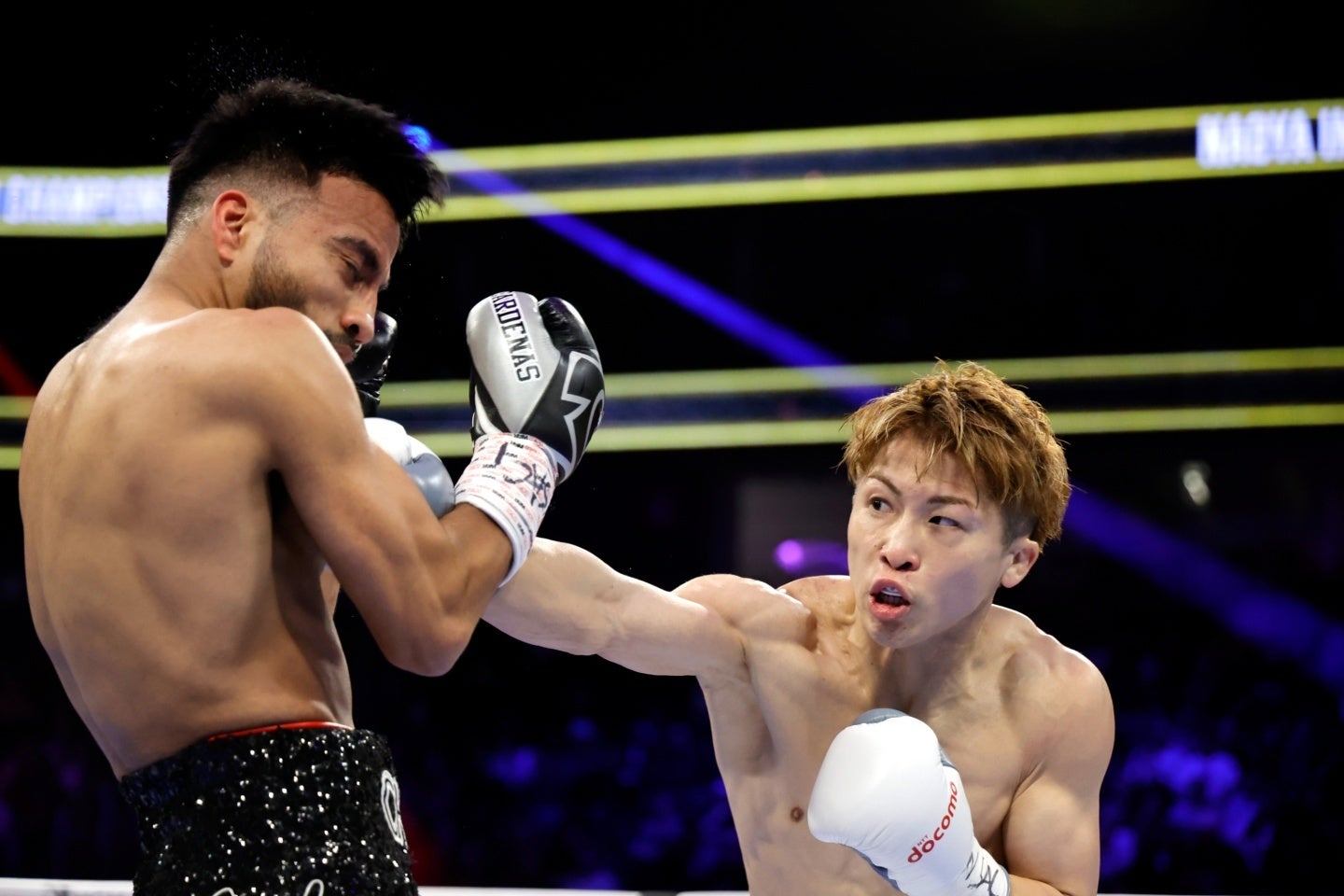 米ラスベガスで井上が防衛に成功。節目の30勝を飾った。(C)Getty Images