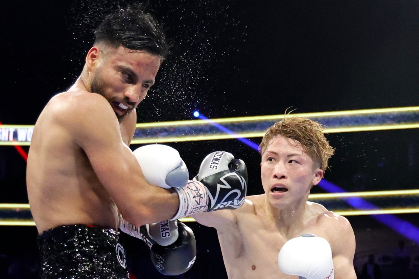 カルデナスをTKOで撃破した井上。快勝の裏で元世界王者が意味深な発言を残している。(C)Getty Images