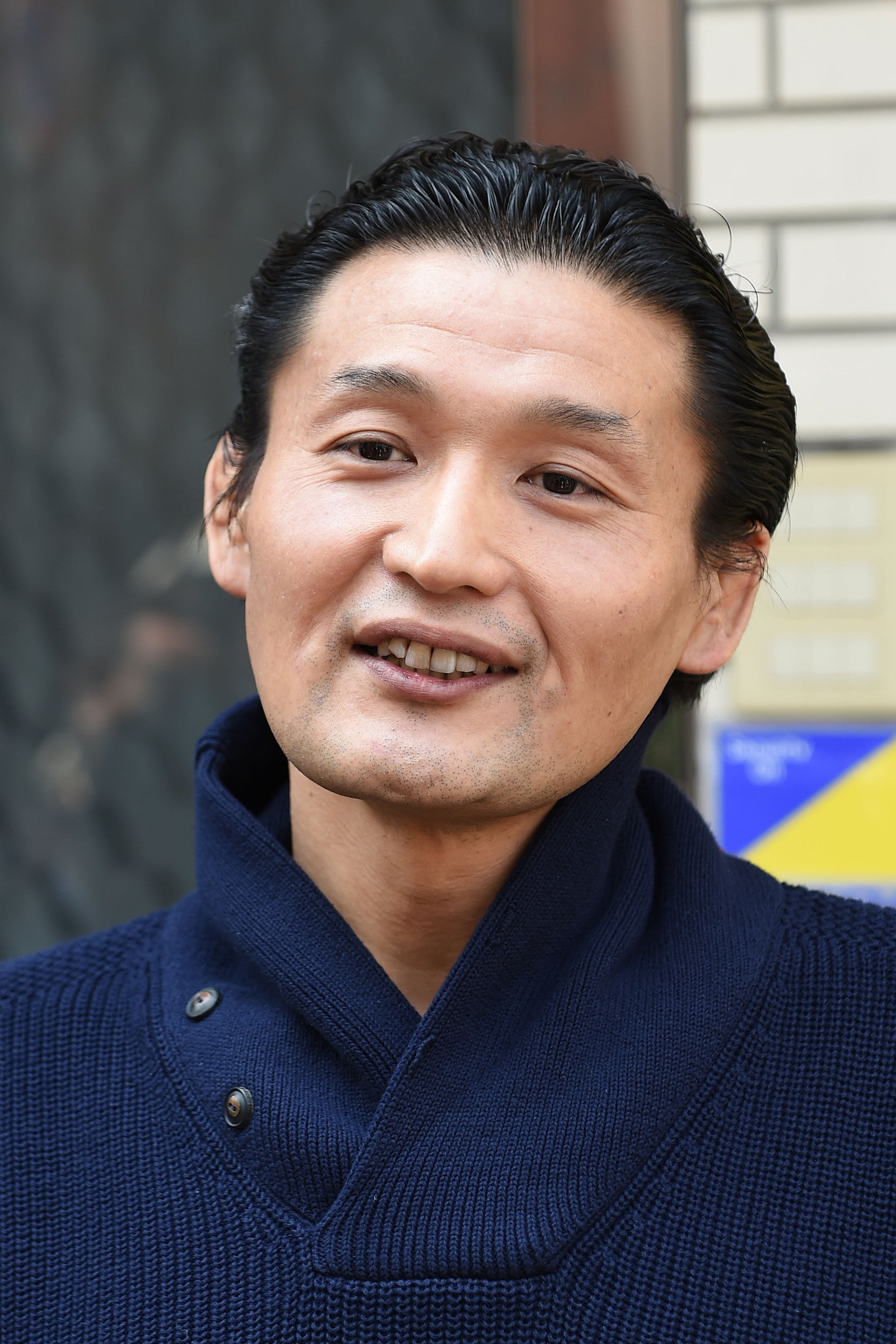 GWのオフショットを公開した貴乃花氏。キュートな愛犬も登場した。(C)Getty Images