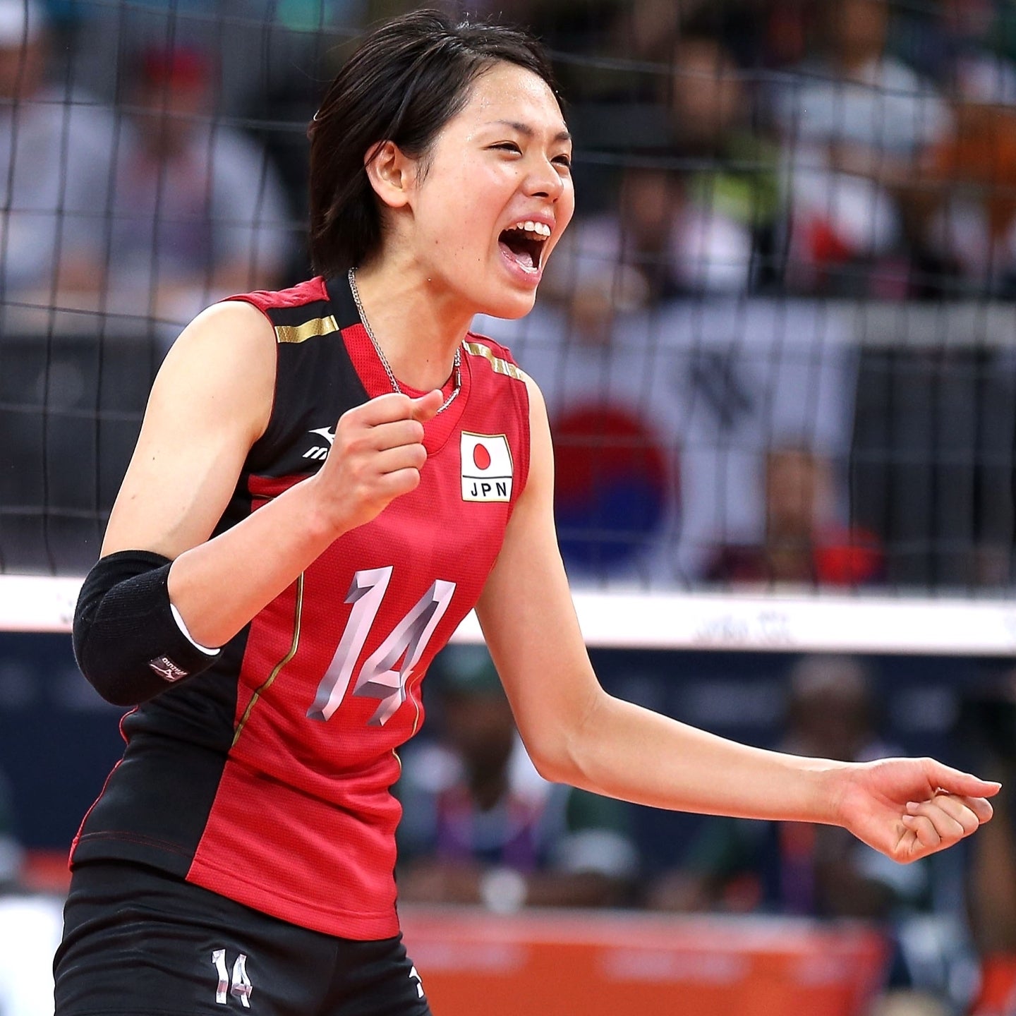 現役時代の迫田さん。五輪はロンドン＆リオの二大会に出場した。(C)Getty Images
