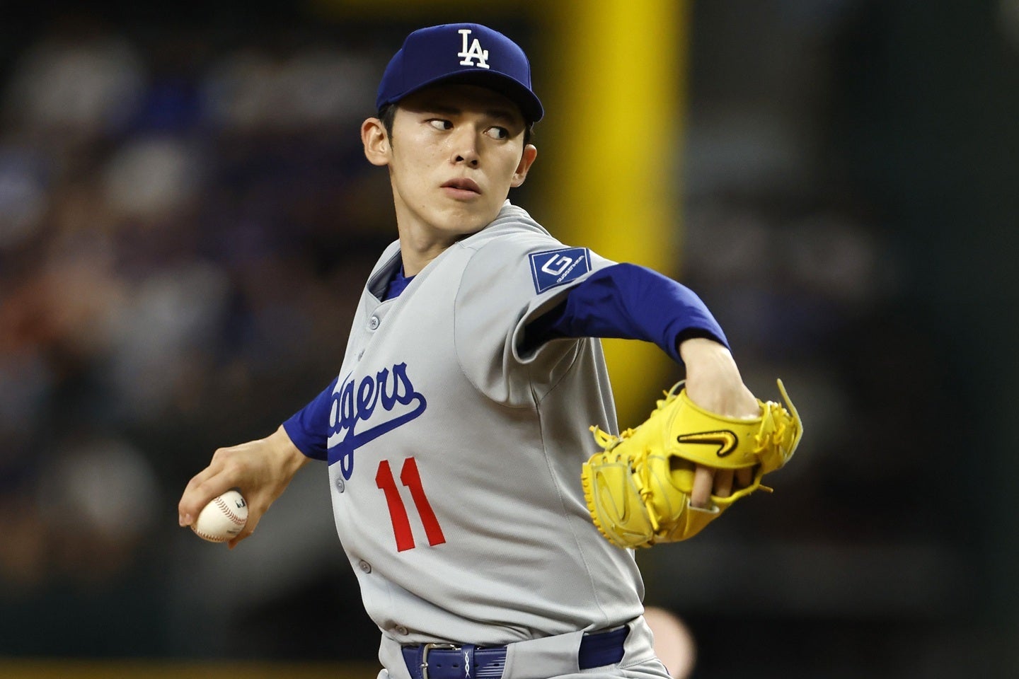 初回に３失点を喫した佐々木。(C) Getty Images
