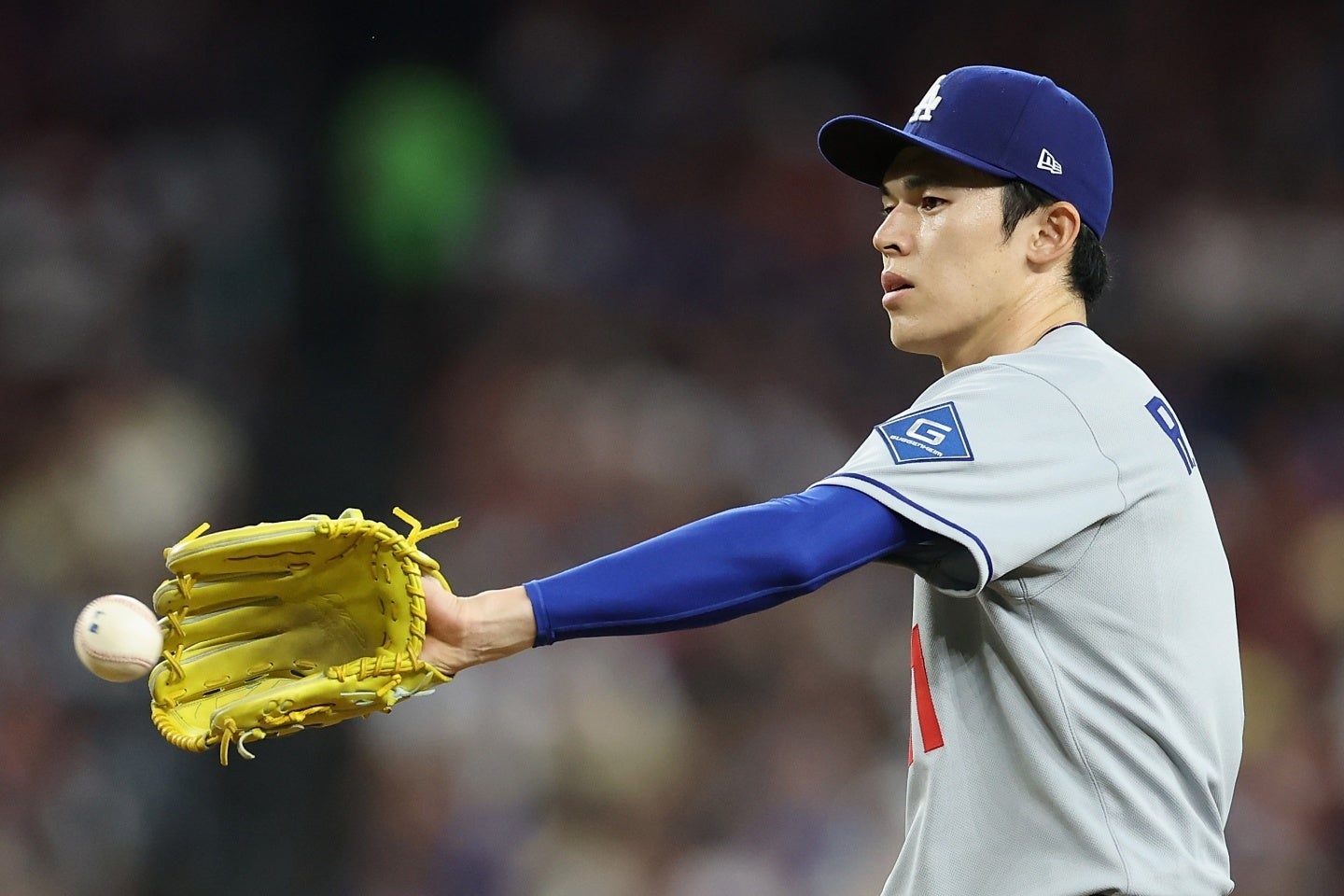 佐々木は５回途中５失点で降板。不安定な投球に厳しい声が飛んでいる。(C) Getty Images