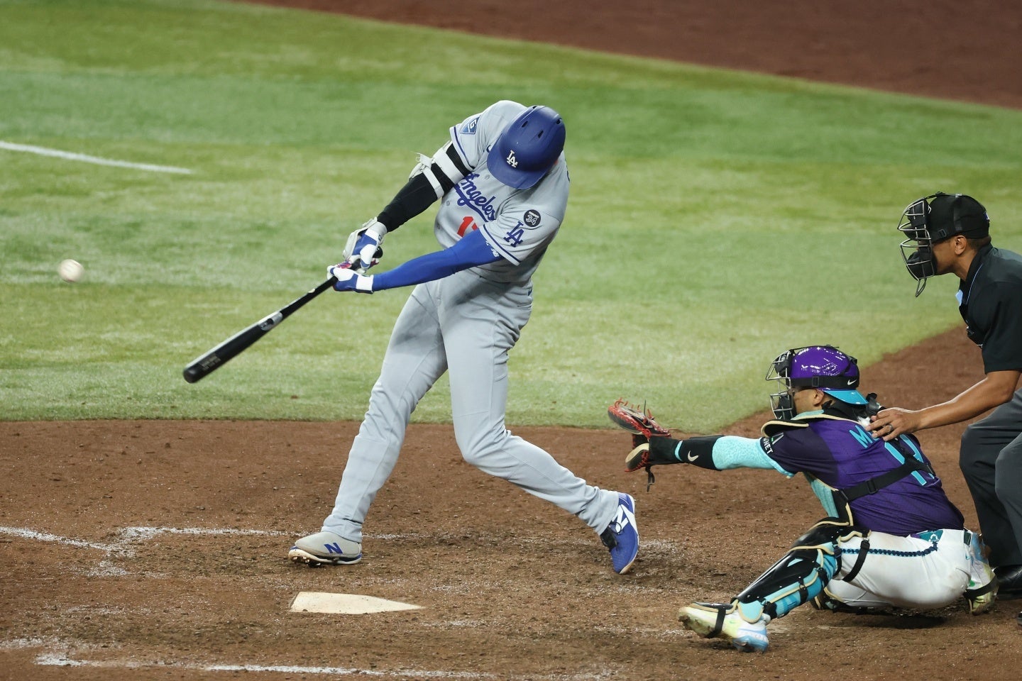 大谷は同点で迎えた９回に勝ち越しHRを放った。(C) Getty Images