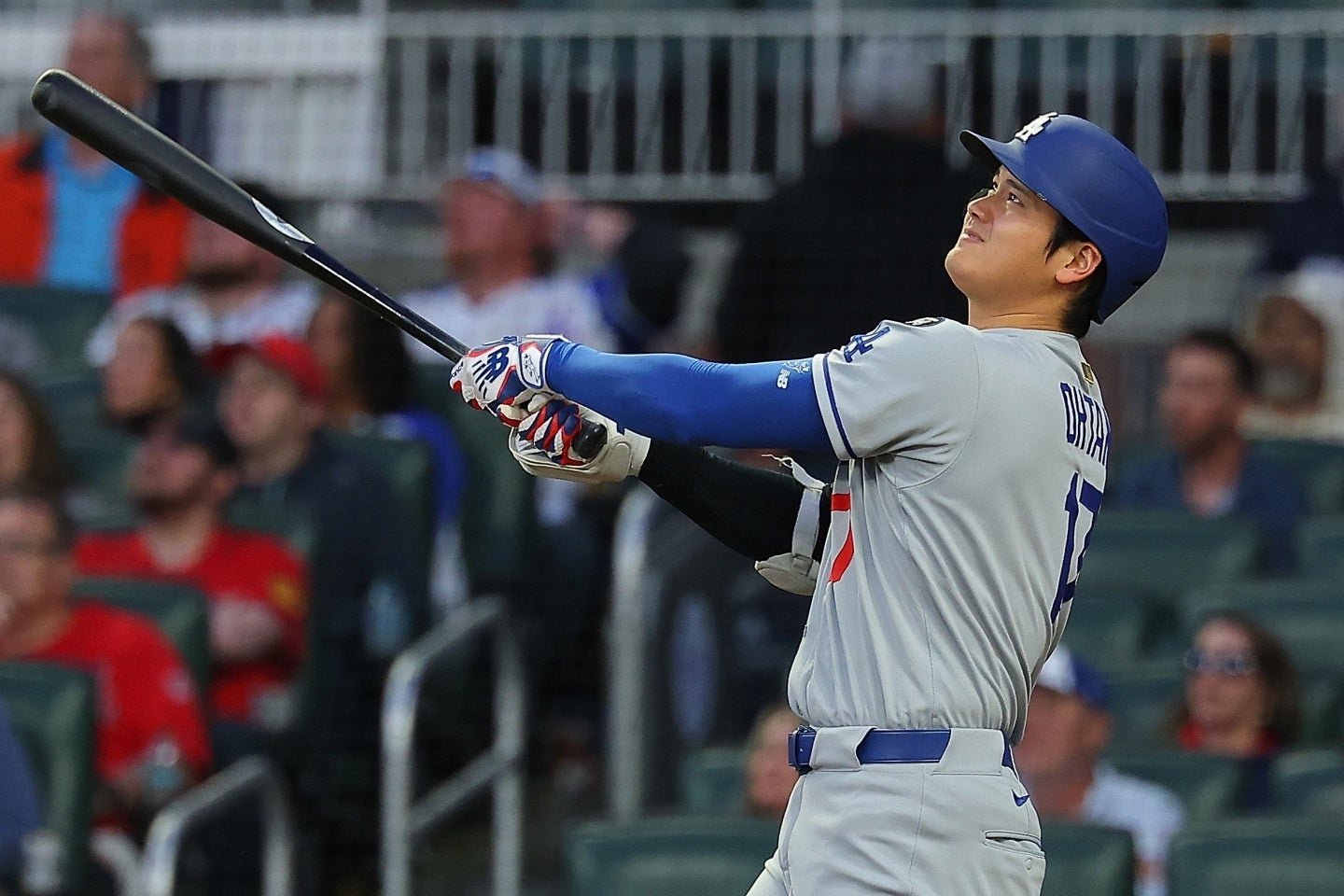 大谷は直近７試合で５発と絶好調。異次元の数値が脚光を浴びている。(C) Getty Images