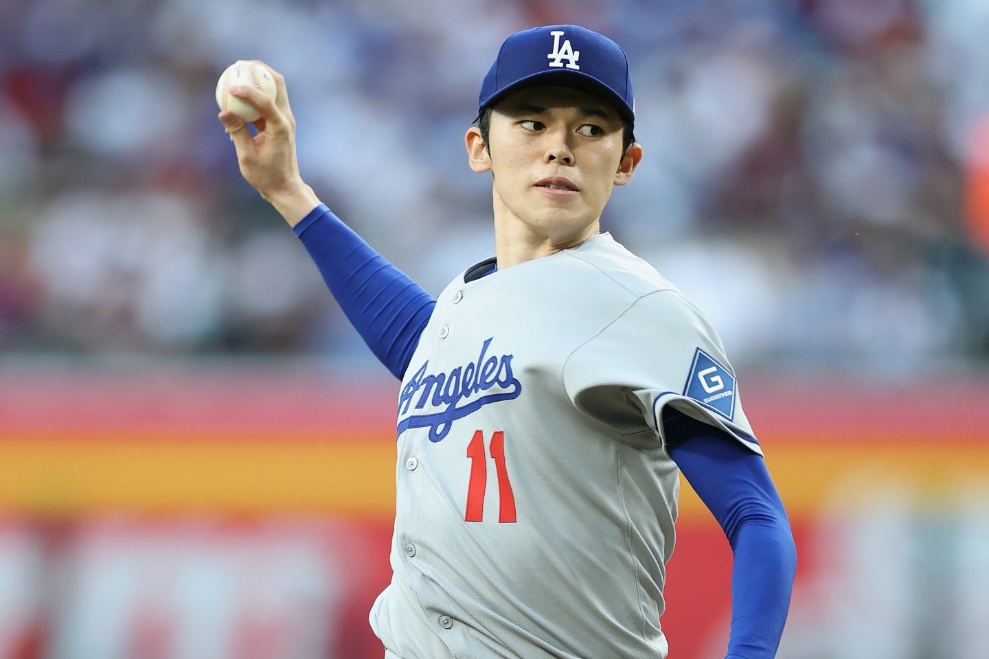 プロ入り初の中５日で登板した佐々木。自己ワーストの５失点を喫した。(C) Getty Images