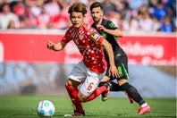 佐野はいまや、マインツの中盤になくてはならない存在となった。(C)Getty Images