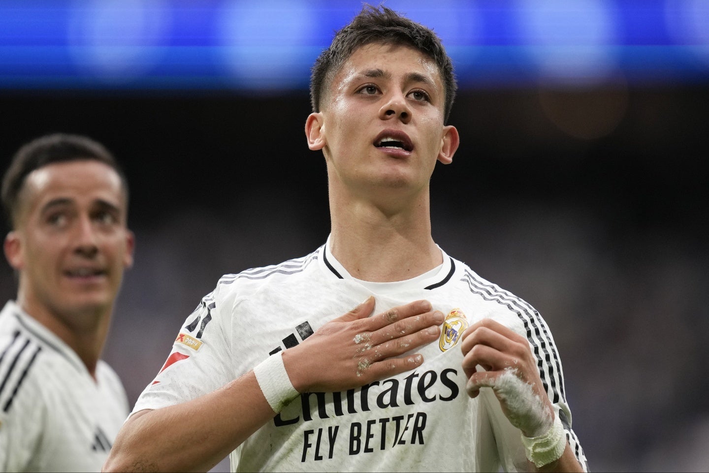 直近の２試合でゴールを決めているマドリーのアルダ・ギュレル。(C)Getty Images