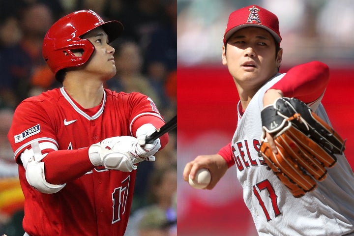 エンジェルスでの６年間で、二刀流選手として確固たる地位を築いた大谷。リーグMVPに２度も輝いている。(C)Getty Images