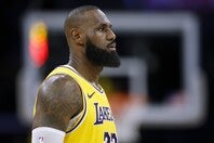 はたしてレブロンの去就は？(C)Getty Images