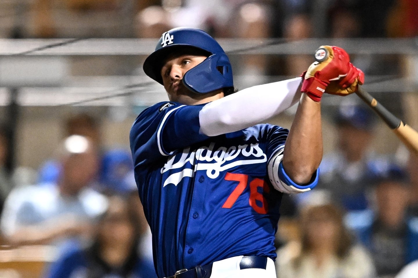 ドジャース傘下3Aオクラホマシティで活躍している23歳のフリーランド。(C)Getty Images