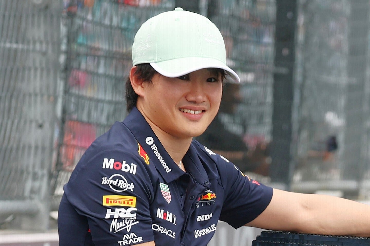 フェルスタッペンとの差を指摘された角田。(C) Getty Images