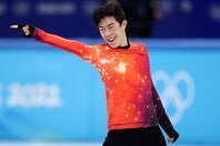 貴重なプライベート写真を公開したチェン。(C) Getty Images