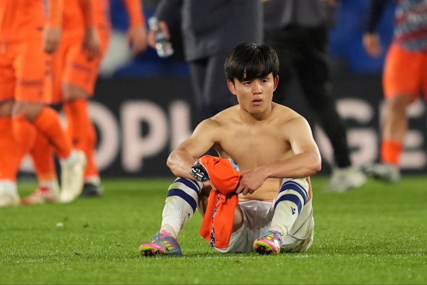 セルタに敗れ、ソシエダは欧州カップ戦の出場権獲得が厳しくなった。(C)Getty Images