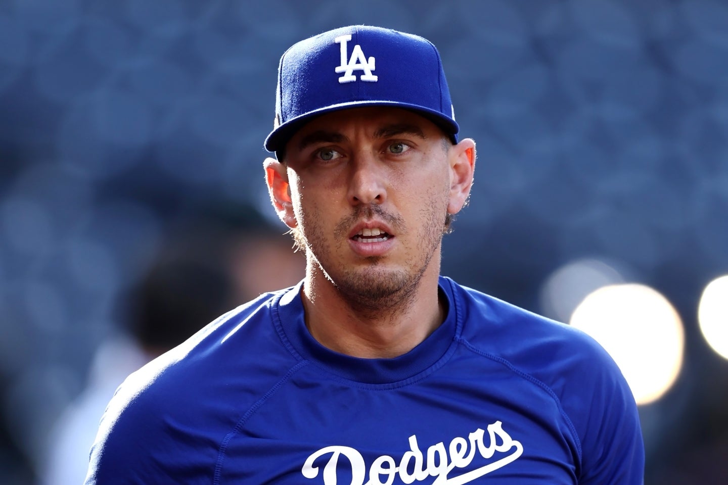 ドジャースから事実上の戦力外となったバーンズ。(C)Getty Images