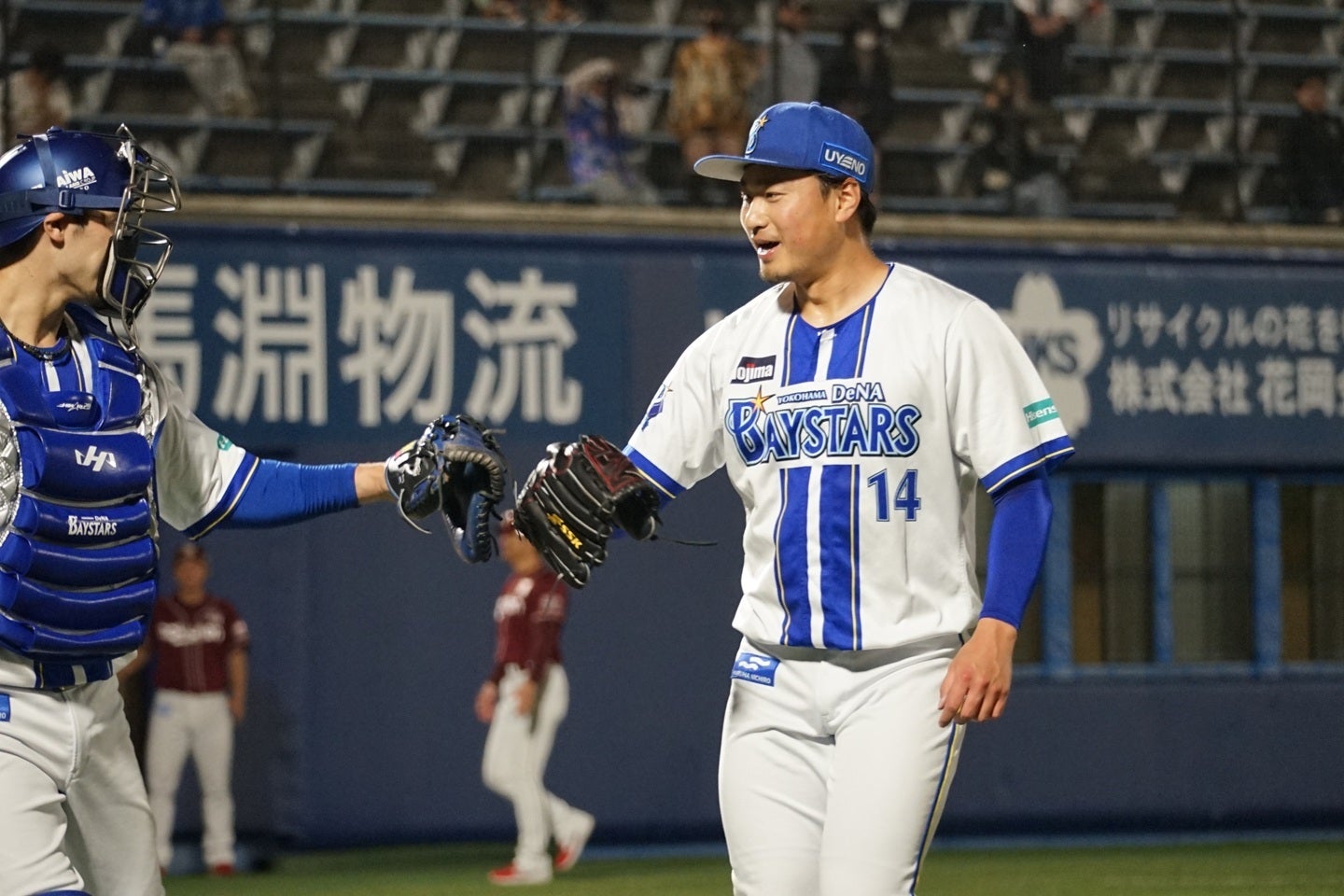 復帰戦で好投した石田。さらに状態を上げていきたいところだ。写真：萩原孝弘