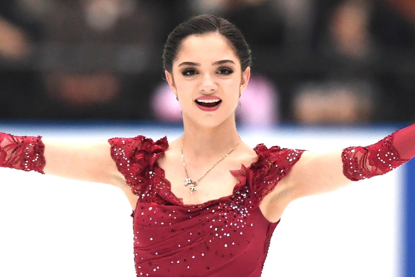 元世界女王のメドベージェワ。近影が話題を呼んでいる。(C) Getty Images