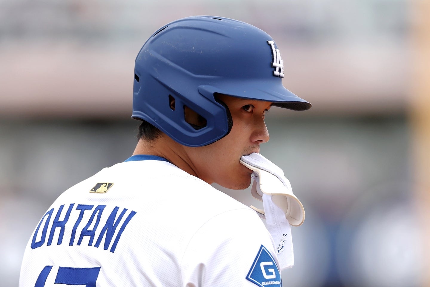 MLB史上初の成績を残していた大谷。(C)Getty Images