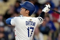 大谷が８回に16号ソロを放った。(C) Getty Images