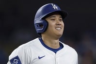 現地16日のエンジェルス戦で、大谷は３戦連発となる16号アーチを放った。(C) Getty Images