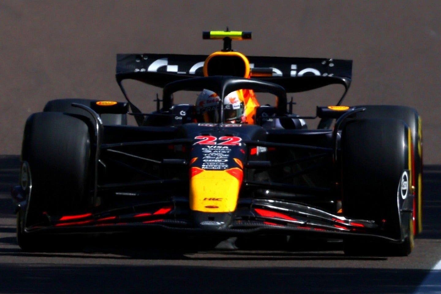 ピットレーンスタートから10位入賞を果たした角田。(C) Getty Images