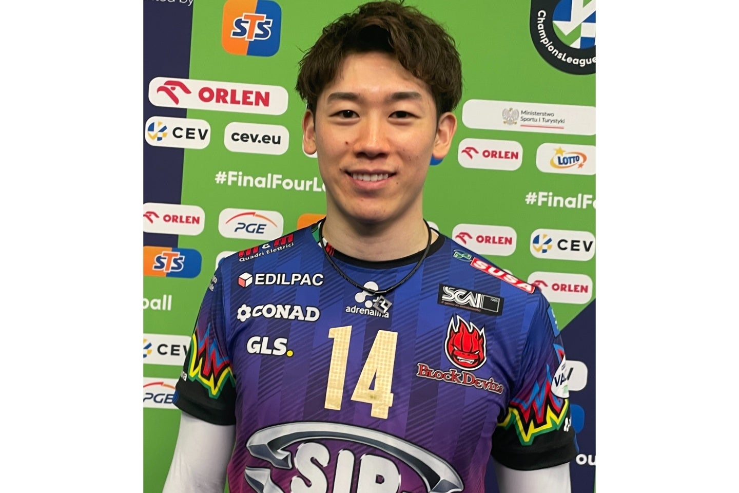 欧州CL制覇を狙う石川。準決勝の圧巻パフォーマンスを振り返った。写真：佳子S.バディアーリ