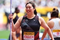 大会連覇を飾った北口。思わぬトラブルでの裏話を明かした。写真：梅月智史（THE DIGEST写真部）