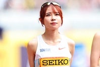 山本は初の国立で女子3000mを３位で終えた。写真：梅月智史（THE DIGEST写真部）