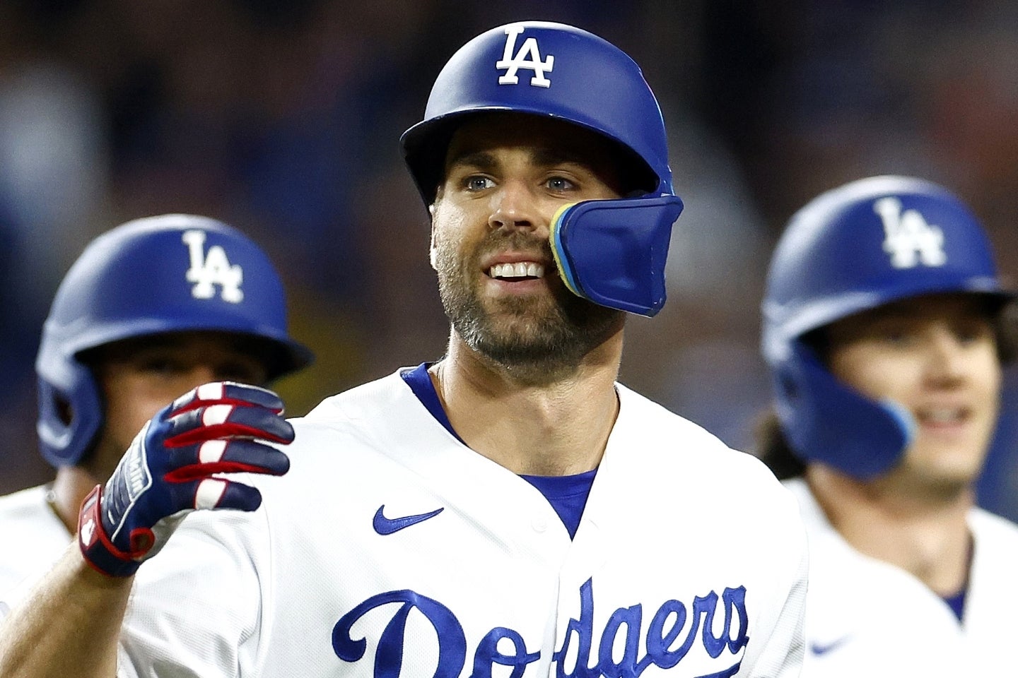 ドジャースから自由契約となったテイラー。(C)Getty Images