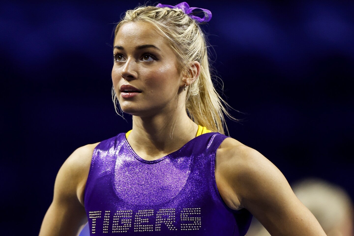 ドレスアップした姿をお披露目したダン。(C)Getty Images
