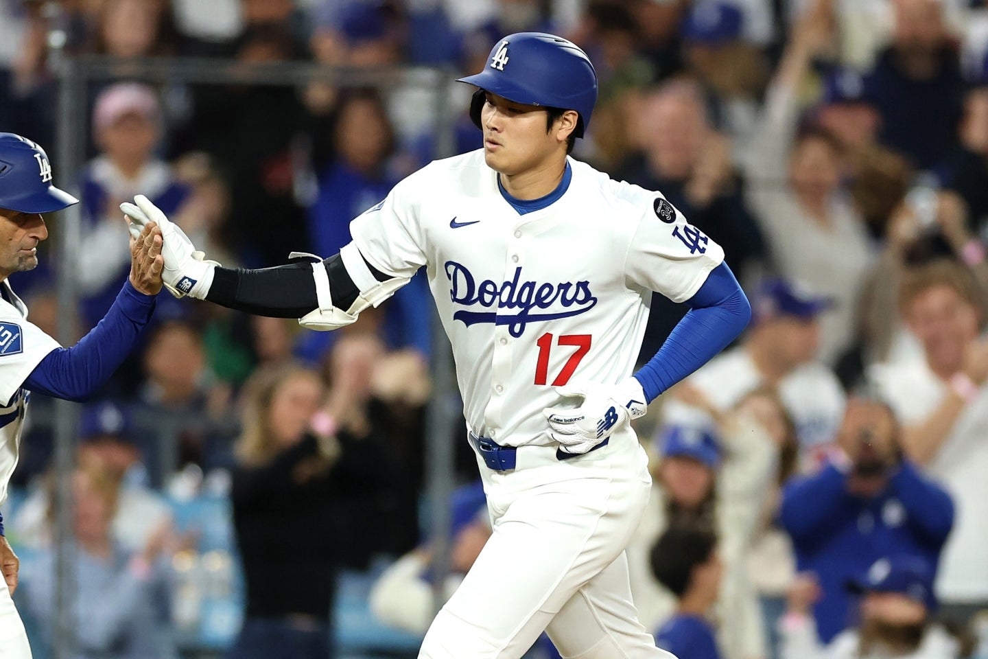 17号ソロアーチの大谷は４打数１安打に終わった。(C)Getty Images