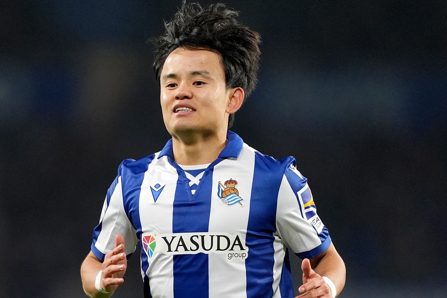 今季ホーム最終戦で好パフォーマンスを見せた久保。(C) Getty Images