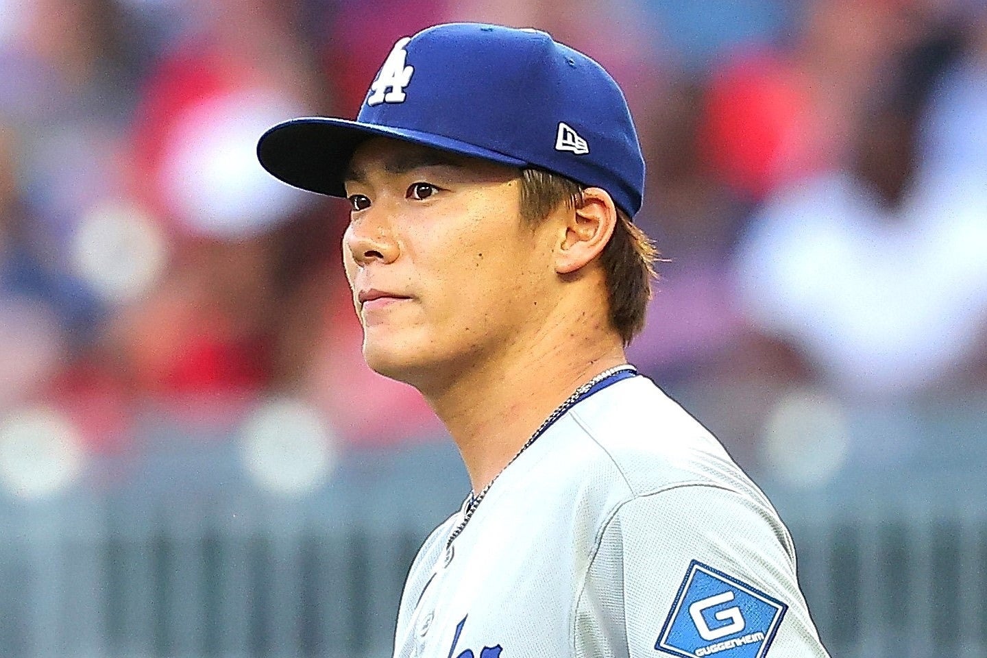 スコットを気遣う様子がSNSで話題となった山本。(C)Getty Images