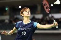 渡辺との“ワタグチ”ペアでロス五輪を目ざす田口。現在は左膝の治療に専念している。写真：長田洋平/アフロスポーツ