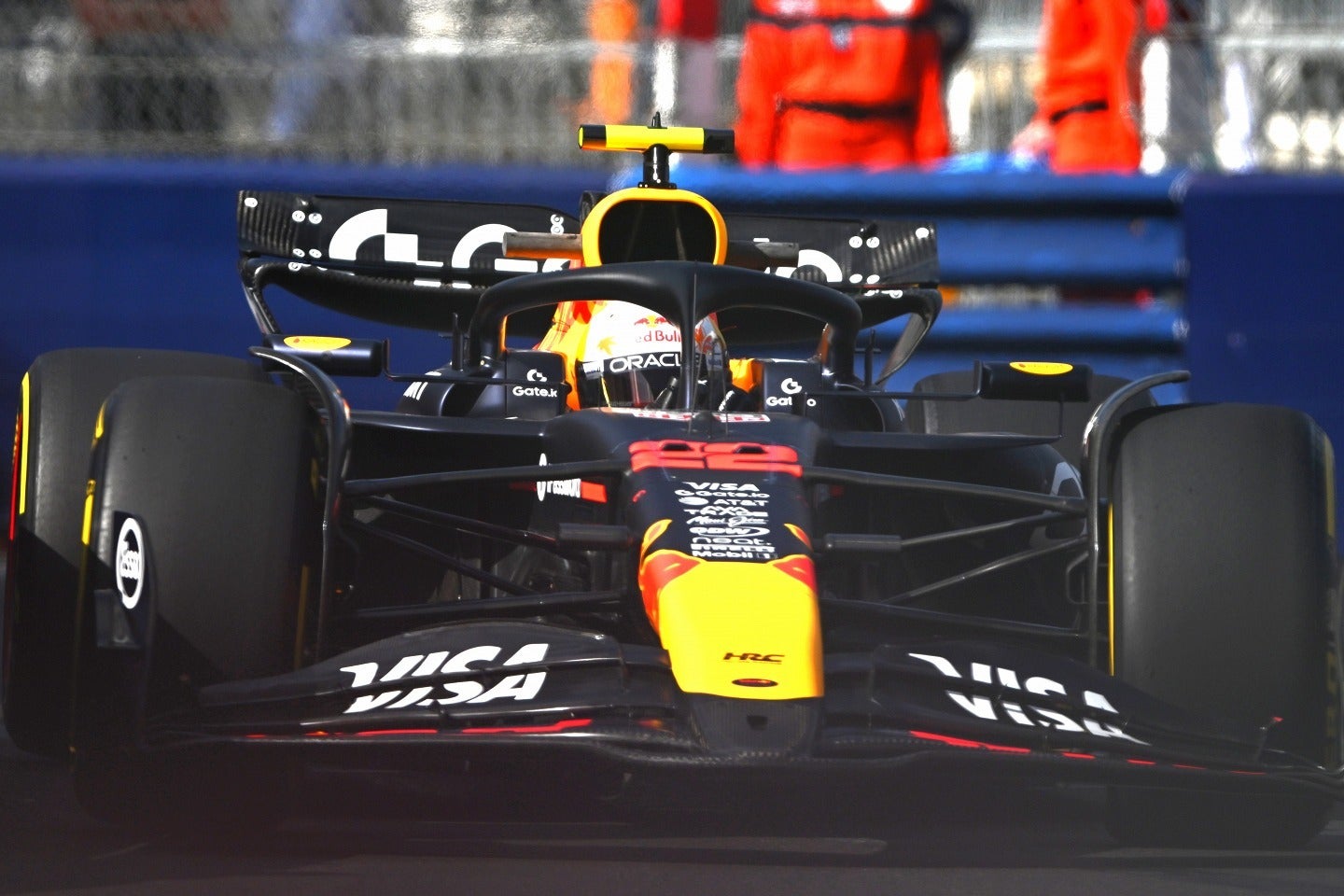 フェルスタッペンと0.004秒差の11番手タイムを記録した角田。(C) Getty Images