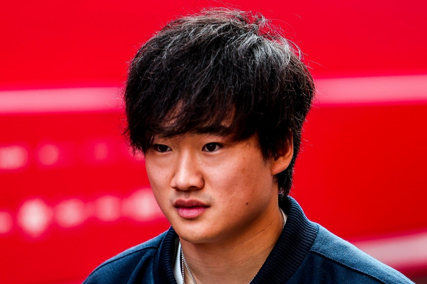 決勝に向けて期待と懸念を示した角田。(C) Getty Images