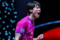 男子卓球がダブルスで64年ぶりに金メダルに輝いた。(C)Getty Images