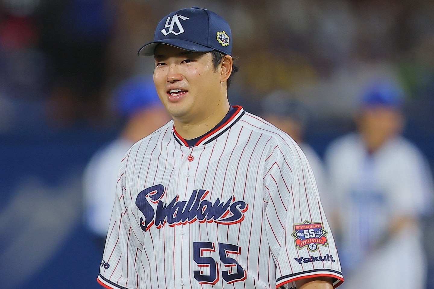 今オフの去就が注目のヤクルト・村上宗隆。写真：THE DIGEST写真部