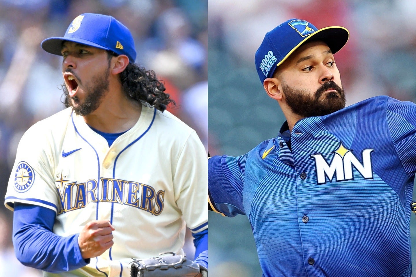 ドジャース移籍の候補に挙げられたムニョス（左）とロペス（右）。(C) Getty Images