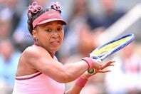 クレーシーズンで手応えをつかんでいた大坂だったが、全仏オープンでは無念の初戦敗退に終わった。（C）Getty Images