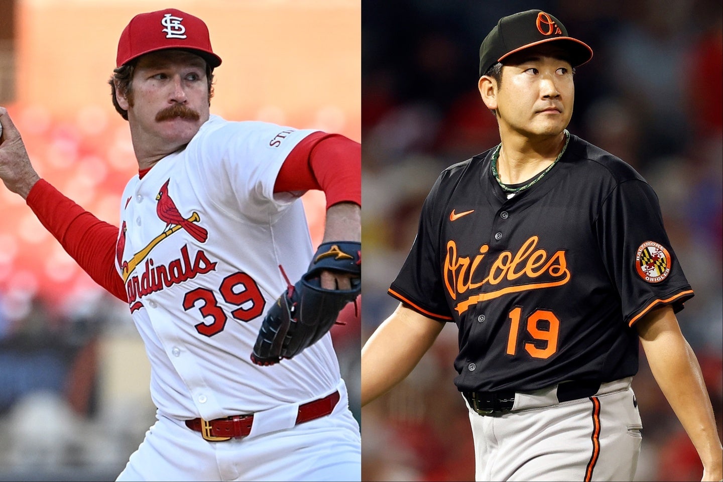 菅野は10年前とあまり変わらないが、巨人時代は精悍な顔つきだったマイコラスは口ひげを蓄えたナイスミドルに。本当に２人とも「歳を取った」？　(C)Getty Images