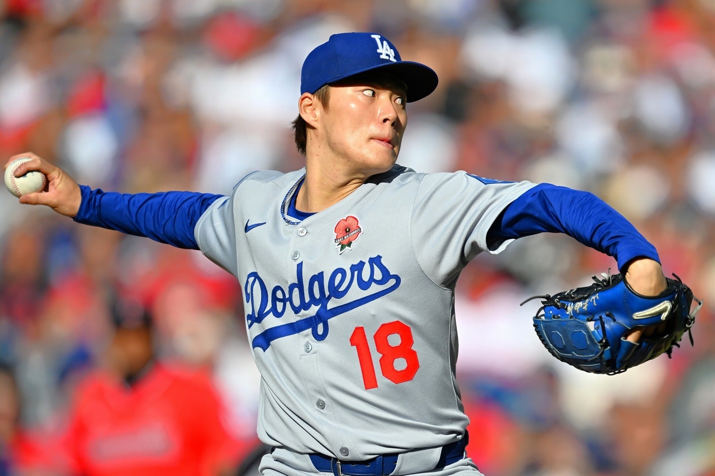 メンタル面でのルーティンを明かした山本。(C)Getty Images