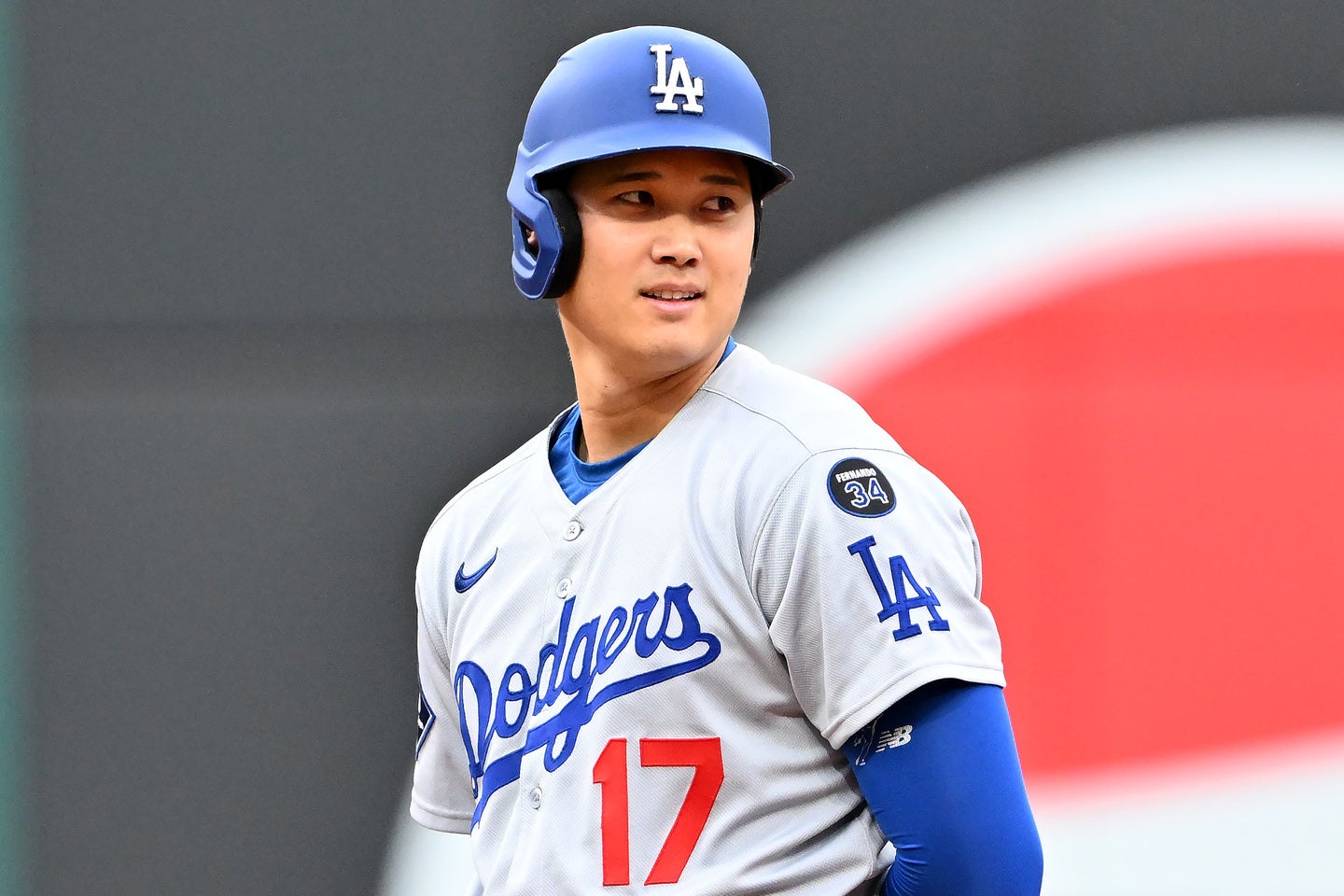 ドジャースの大谷翔平。この日は第３打席に今季メジャー最速の20号本塁打を放った。(C)Getty Images