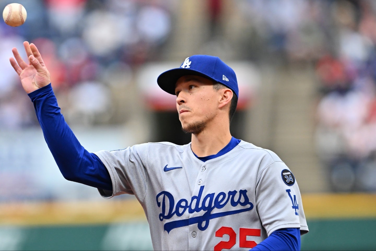 内野も外野もこなせるユーティリティプレイヤーのエドマン。(C)Getty Images